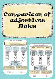 Compare notes compare notes with sb. Comparison Of Adjectives Materialpaket Unterrichtsmaterial In Den Fachern Englisch Franzosisch Adjektive Unterrichtsmaterial Englisch Franzosisch