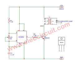 There are many different components that can be part of a circuit, and we'll become familiar with many of them later. Fluorescent Driver With 6v 12v Battery And Blinking Light Circuit Ideas