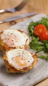 Nid De Pomme De Terre Oeuf Cocotte Recette Video Recette Video Recettes De Cuisine Recette Cuisine Facile Cuisine