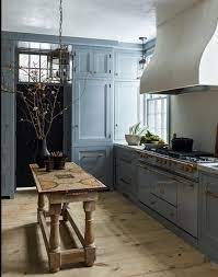 Dreamy Blue Kitchen And Range Steven Gambrel Interior Design Kitchen Home Kitchens Kitchen Interior