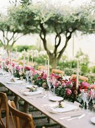 Floating candle and flower centerpieces for weddings. 23 Candle Centerpieces That Will Light Up Your Reception Martha Stewart