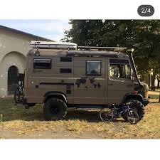 Mercedes 814 4x4 Overland On Instagram Looks Like Walter Has A Twin Brother In Dresden Germany Another Beauda Mercedes Camper Van Mercedes Camper Mercedes