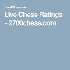 International master from new york city. Live Chess Ratings 2700chess Com Chess Ratings Chess Latest Games