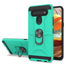 LG K61 Kickstand Rotating Ring Case ...
