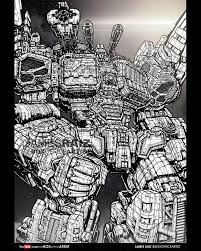 Most Detailed Drawing Ever I Think Of Metroplex By Boxofficeartist Comic Style Art Transformers Drawing Comic Art