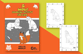 Animals are probably what children prefer to color ! Powerful Wolf Coloring Pages For Kids 5 Awesome Sheets