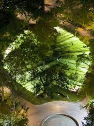 Garden design in scotland by jeremy needham, society of garden designers. Rafael Lozano Hemmer Pulse Park Relational Architecture 14 2008 Landschaftsbeleuchtung Schilder Design Landschaftsarchitektur