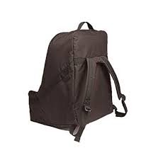 J L Childress Ultimate Backpack Padded Car Seat Travel Bag Black