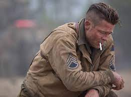 Photos From Men Of Fury E Online Brad Pitt Hair Brad Pitt Fury Brad Pitt