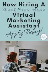 Apply Today Work From Home Virtual Marketing Assistant Job Now Hiring Workfromhome Jobs Virtualmarketing Assistant Jobs Virtual Assistant Assistant