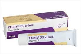 Results in the skin becoming red, inflamed &amp; Fluorouracil Cream Efudix Cream Fluorouracil 5 Cream