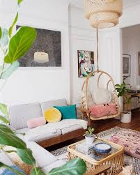 My Scandinavian Home Mid Century Meets Boho In A Brooklyn Home Chic Living Room Decor Boho Living Room Bohemian Chic Living Room
