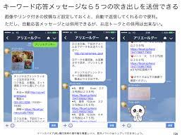 line お店トーク使わないならキーワード応答メッセージ http yokotashurin com sns line keyword html