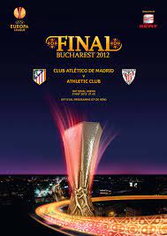 Uefa Europa League Final 2012 Official Matchday Programme Europa League Final Tickets Venue Results Europa League Club Atletico De Madrid Finals