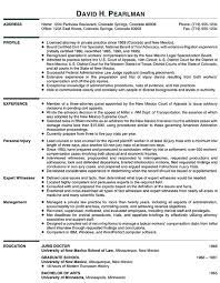 Visually interesting documents turn heads, and this template of a resume for attorneys is no exception. Principal Attorney Resume Example