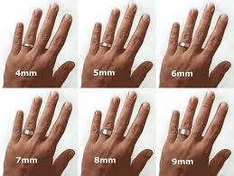 Mens Ring Width Sizes In Mm Weddings Etiquette And