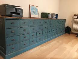 Meuble Industriel 48 Tirroirs An Ee 1950 Renove En 2020 Meuble De Metier Meuble Mobilier De Salon