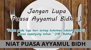 Puasa rajab dan qadha ramadhan. Niat Puasa Ayyamul Bidh Sekaligus Puasa Qadha Dan Puasa Senin Kamis Sekali Puasa Dapat 3 Tribun Timur