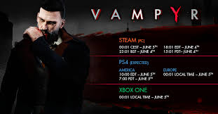 (fose also disables it) 3) skip/b this step if using steam version. Vampyr Steam Unlock Release Times Here S When You Can Gamewatcher