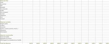 Mit dieser taktik können sie finanzsparpläne auf höchstem niveau für ihr budget erstellen. Tableau Excel Budget Familial Gratuit Budget Familial Budget Excel Planificateur De Budget