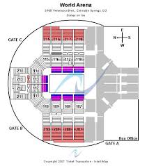 World Arena Tickets And World Arena Seating Chart Buy