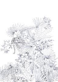 Grâce au noir et blanc, vous. Papier Peint Panoramique Animal Leopard Kenya Noir Et Blanc L Odyssee De Caselio