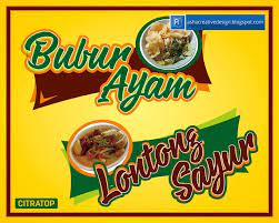 Warung jalan pahlawan sedia makanan : Asha Creative Design On Twitter Contoh Desain Bubur Ayam Lontong Sayur Https T Co Nil0div8ko Https T Co Fk9digc0zo