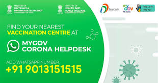 Register if you're born in 2009 or earlier (12+) register now. How To Find The Nearest Covid 19 Vaccination Centre In India Using Whatsapp