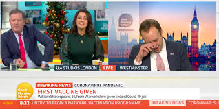 Latest news on conservative mp matt hancock. Video Matt Hancock Pretending To Cry In Covid Vaccine Interview With Piers Morgan