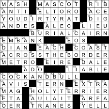 This free list of crossword answers for crossword clues is to help you get an edge over your competition. Laxcrossword Com