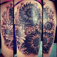 Sunflower Tattoo Half Sleeve Sunflower Tattoo Half Sleeve Sunflower Tattoo Shoulder Sunflower Tattoo Simple
