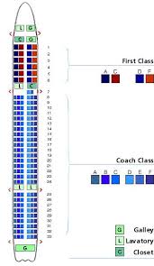 Boeing 757 Seating Chart Airline Seating Layout Maps And