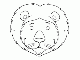 Gorilla coloring pages for kids. Fun Printable Coloring Masks Coloring Home