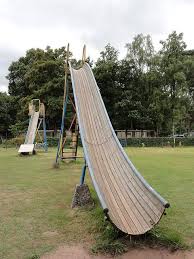 Vintage Wooden Slides Playground Slide Wooden Playground Modern Playground