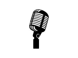 Retro Vintage Microphone Vector On White Background Mic Silhouette Music Voice Record Icon Recording Studio Microphone Music Silhouette Vintage Microphone