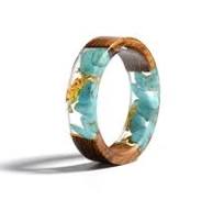 Hout Hars Ring Transparante Epoxyhars Ring Mode Handgemaakte Gedroogde  Bloem Bruiloft Sieraden Liefde Ring voor Vrouwen : Amazon.nl: Wonen & keuken