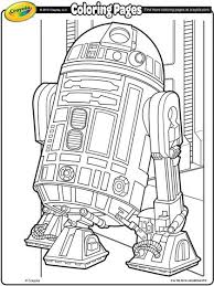 Star Wars R2d2 On Crayola Com Star Wars Coloring Book Star Wars Coloring Sheet Star Wars Colors