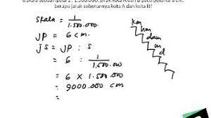 A) tentukan nikai k b.tentu … kan distribusi peluang variabel lacak x c.hitunglah nilai p(x=2atau c=3). Skala Sebuah Peta 1 1 500 000 Dan Jarak Kota A Dan B Pada Peta Itu 6 Cm Maka Jarak Sebenarnya Youtube