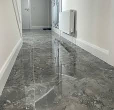 Choose from tiled kitchen floors to suit all budgets and tastes from modern large kitchen floor tiles to country kitchen tiles. Donna Negro Natural Marble Effect Kitchen Floor Tile