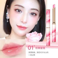 Rouge à lèvres en poudre de Rose, petit capillaire, velours mat, hydratant,  couleur en développement, pour fille, maquillage d'écolière