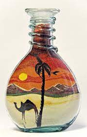 Dgj 4740 Sand Bottle Sand Art Bottles Sand Art Sand Art Projects