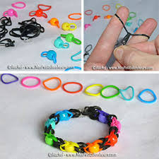 Bricolages En Elastiques Rainbow Loom Mes Petits Bonheurs
