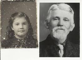 Written by June Keys: "Evans Hardware owned by A.C. and Mary Sadler (my  aunt and uncle), pictured is my Grandmother Mary (Ahmu) Evans and my  Mother, Helen Jean Keys".