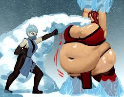 Red Ice by sonier103 | Body Inflation | Know Your Meme