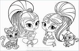 This shimmer and shine coloring page can be filled in with some bold and vibrant colors to highlight these happy souls. Shimmer And Shine Coloring Pages Coloring Home