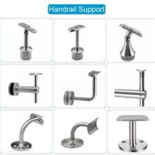 Straight and stair handrail brackets and bannister handrail brackets provide an aesthetic and functional touch to bannisters and rails around your stairways and bathrooms and they can help to. China Stainless Steel Railing Support Wall Mount Brackets Fence Post Mounting Brackets Vertical Mounting Pvc Pipe Brackets Handrail China Stainless Steel Handrail Bracket Handrail Support