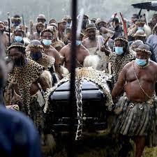 He became king on the passing on of his father. King Goodwill Zwelithini Would Have Been Planted In A Seated Position Ukzn Cultural Expert