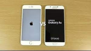 Amoled and poled are types of oled displays. Iphone 6s Plus Vs Samsung Galaxy A8 Speed Camera Test Youtube