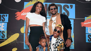 A great question you ask. Ciara Russell Wilson Bring Children To Kids Choice Sports Awards Hollywood Life