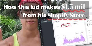 Maybe you would like to learn more about one of these? How This Kid Makes 1 5 Million A Month From His Shopify Store Best Of Budgets